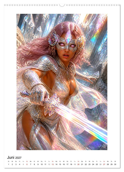 Das Licht der Regenbogenklinge (CALVENDO Wandkalender 2027)