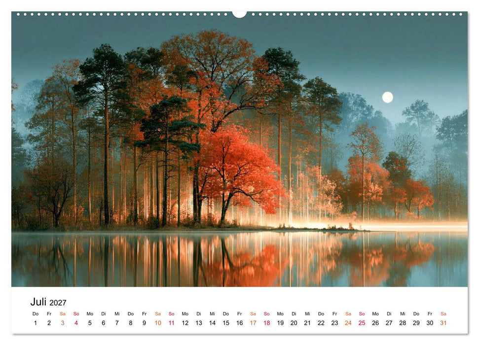Zeitreise Natur (CALVENDO Premium Wandkalender 2027)