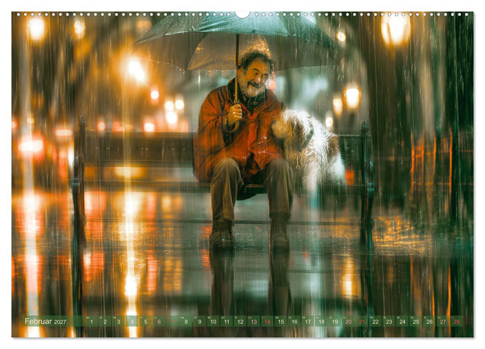 Pluviophil - Verrückt nach Regen (CALVENDO Wandkalender 2027)