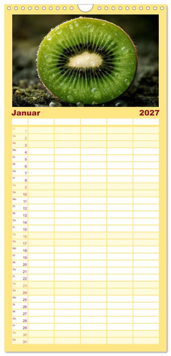 Fruchtbar schön! (CALVENDO Familienplaner 2027)
