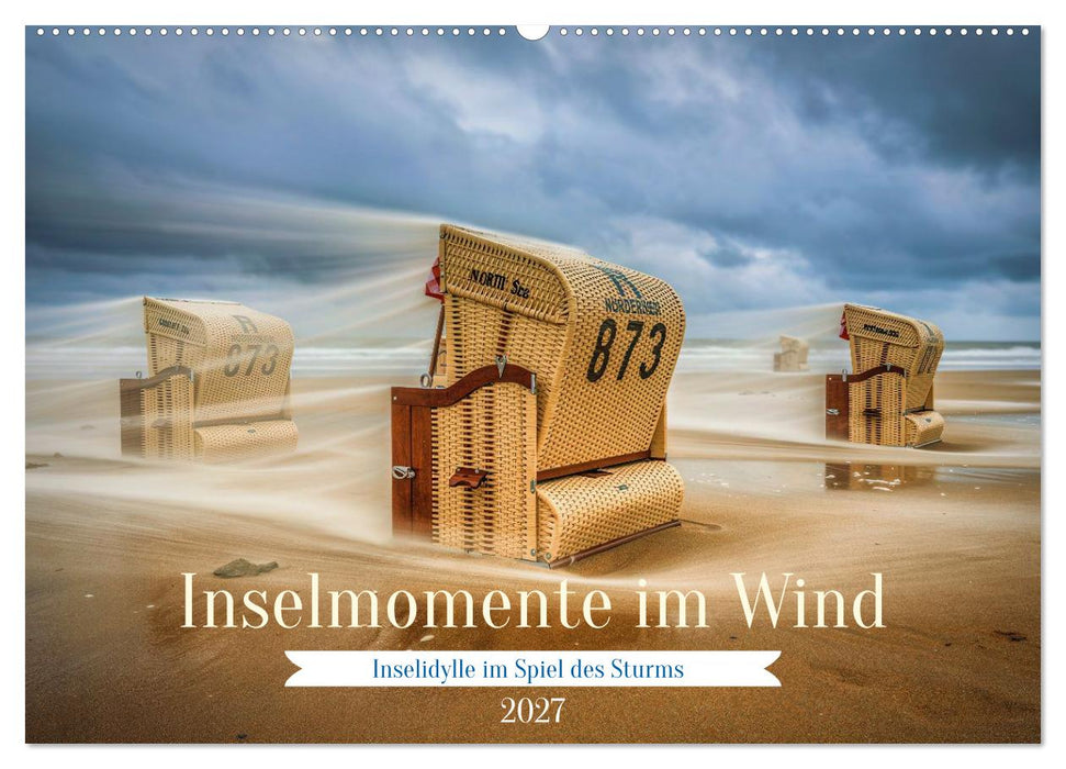 Inselmomente im Wind (CALVENDO Wandkalender 2027)