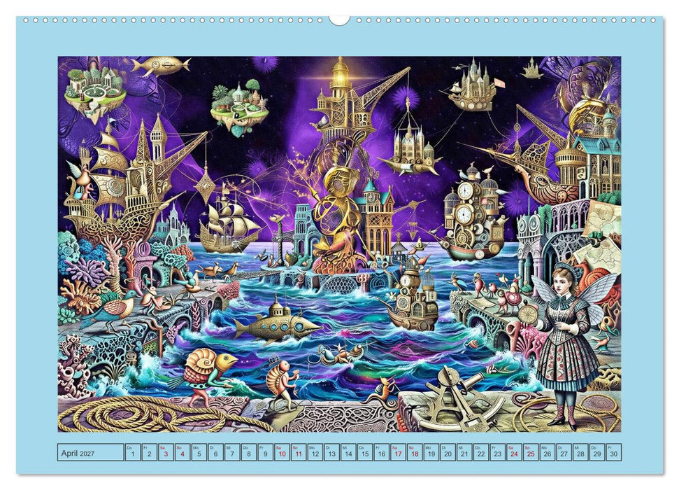 Im Anderswo vor Anker gehen (CALVENDO Wandkalender 2027)