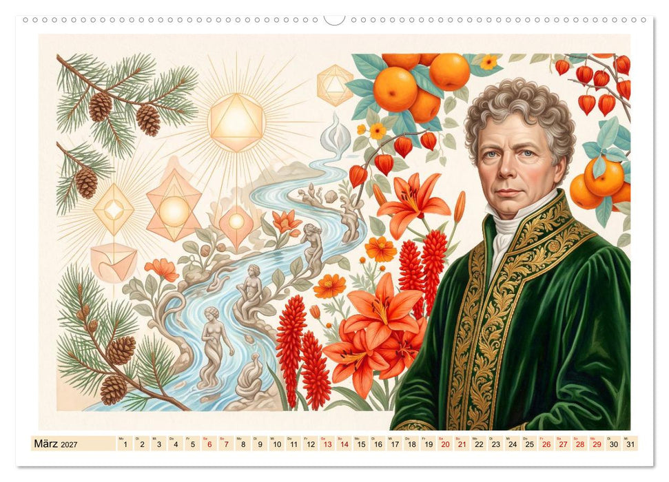 Das Universum des Denkens (CALVENDO Premium Wandkalender 2027)