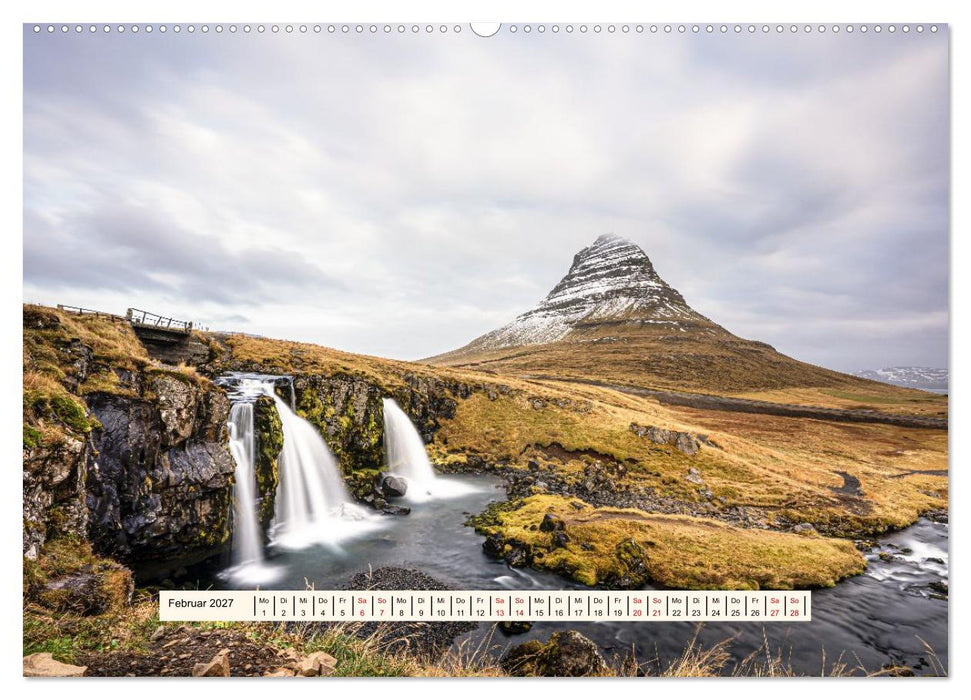 Island. Ein Jahr am Rand der Welt (CALVENDO Wandkalender 2027)