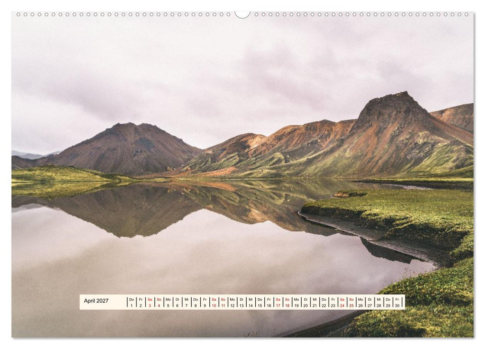 Island. Ein Jahr am Rand der Welt (CALVENDO Wandkalender 2027)