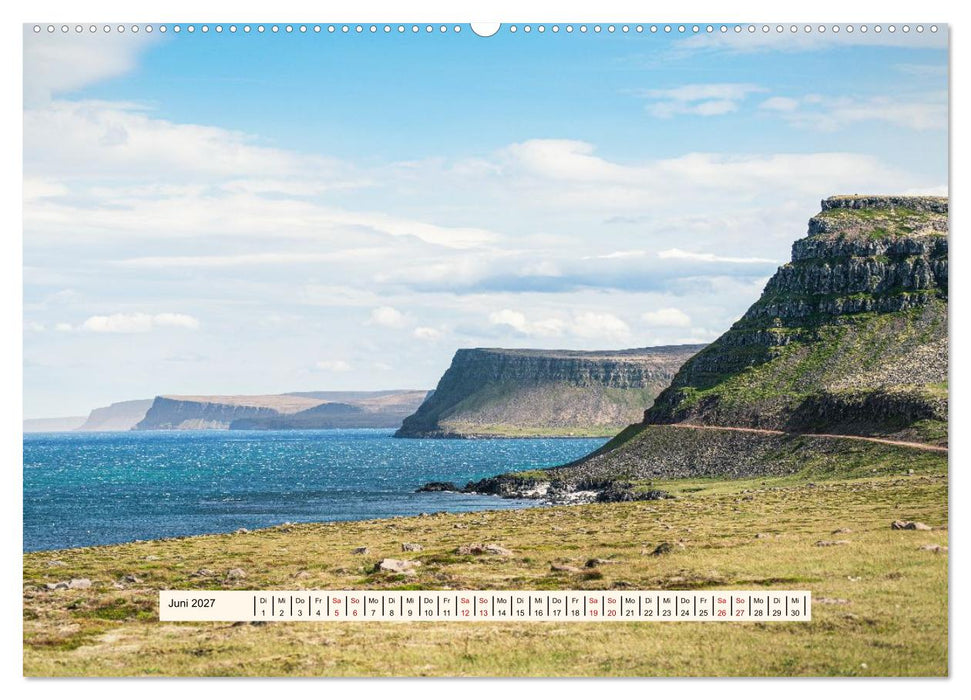 Island. Ein Jahr am Rand der Welt (CALVENDO Wandkalender 2027)