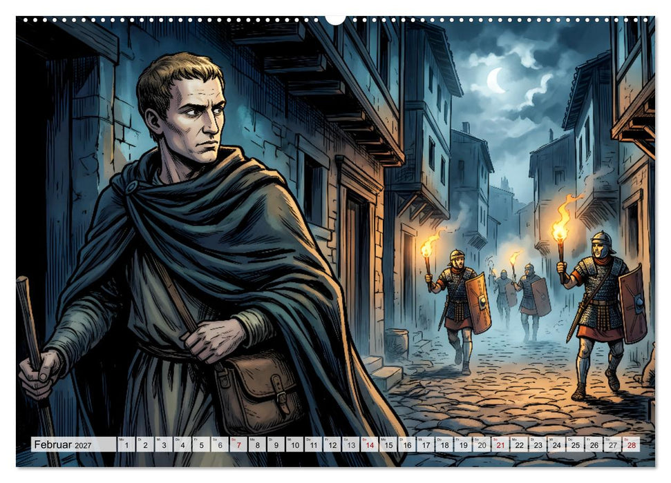 Julius Caesar – Ein Leben für Rom (CALVENDO Wandkalender 2027)