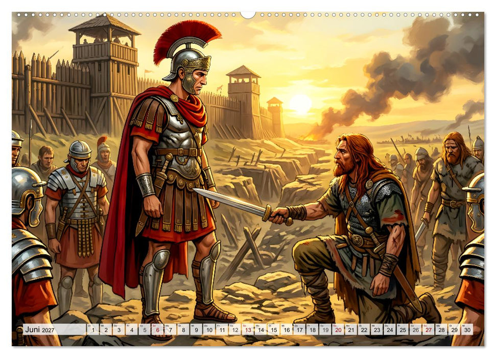 Julius Caesar – Ein Leben für Rom (CALVENDO Wandkalender 2027)