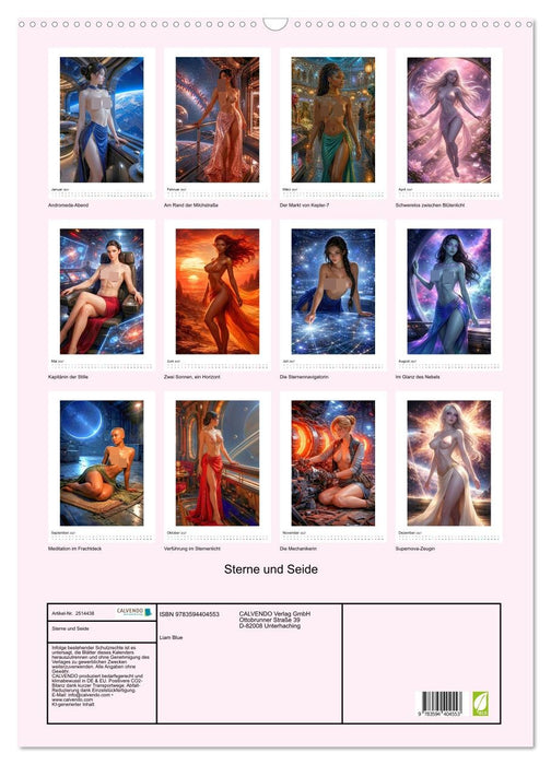 Sterne und Seide (CALVENDO Wandkalender 2027)
