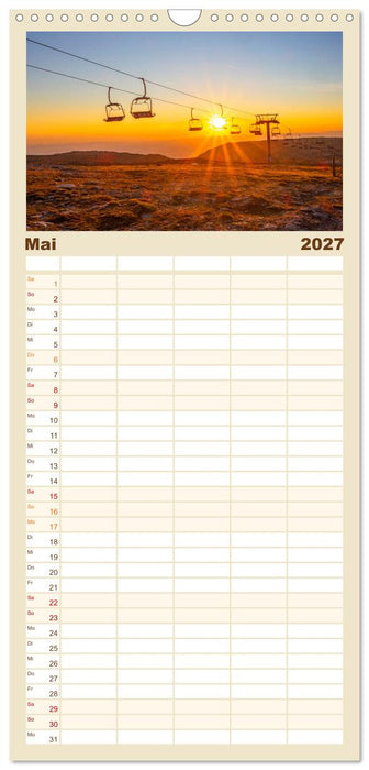 Faszination Serra da Estrela (CALVENDO Familienplaner 2027)