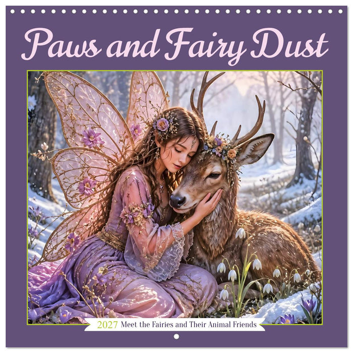 Paws and Fairy Dust. (CALVENDO Monthly Calendar 2027)