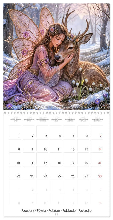 Paws and Fairy Dust. (CALVENDO Monthly Calendar 2027)