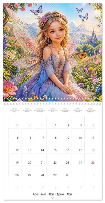 Paws and Fairy Dust. (CALVENDO Monthly Calendar 2027)
