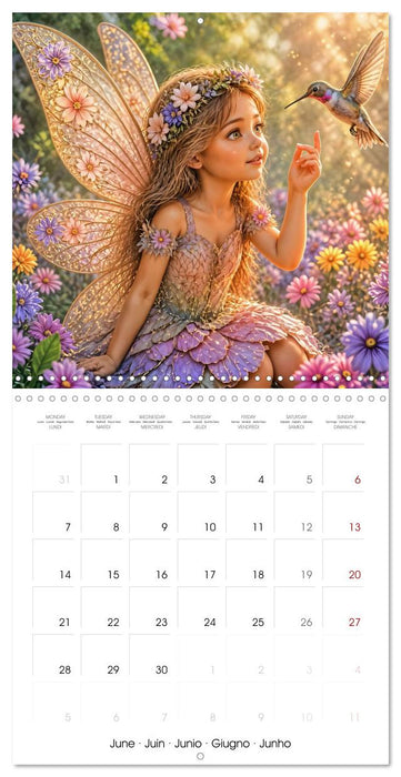 Paws and Fairy Dust. (CALVENDO Monthly Calendar 2027)