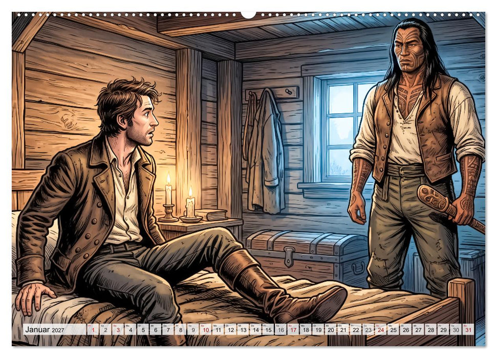 Moby-Dick – Die Jagd nach dem weißen Wal (CALVENDO Wandkalender 2027)