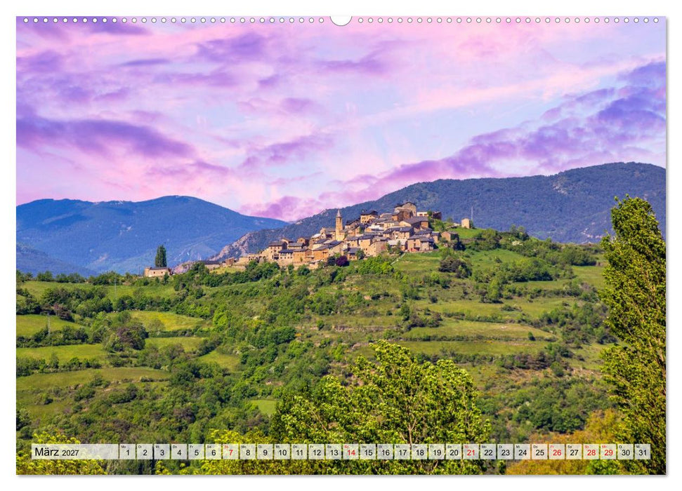Orte der Pyrenäen (CALVENDO Premium Wandkalender 2027)
