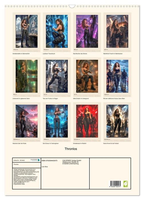 Thronlos (CALVENDO Wandkalender 2027)