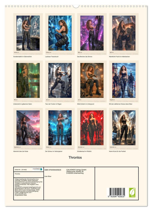 Thronlos (CALVENDO Premium Wandkalender 2027)