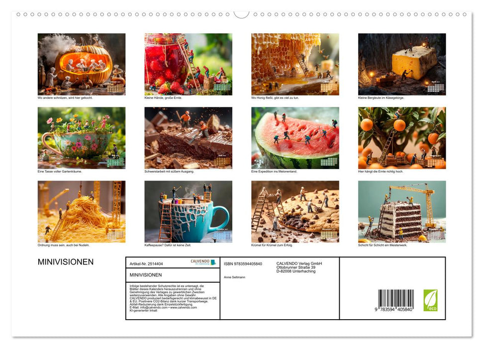 MINIVISIONEN (CALVENDO Premium Wandkalender 2027)