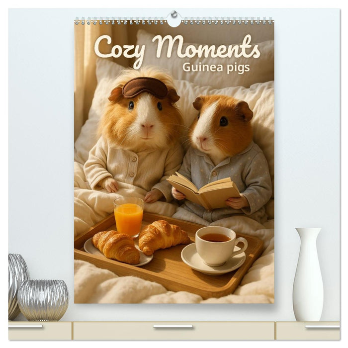 Guinea Pigs Cozy Moments (CALVENDO Premium-Calendar 2027)