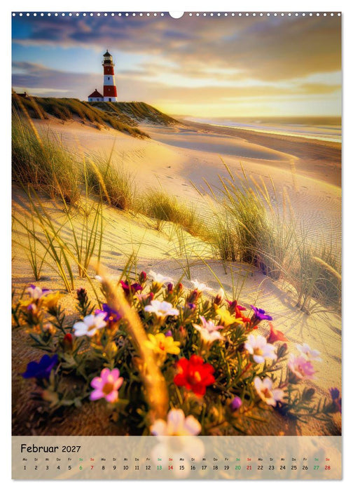 Lichtmomente am Meer (CALVENDO Premium Wandkalender 2027)