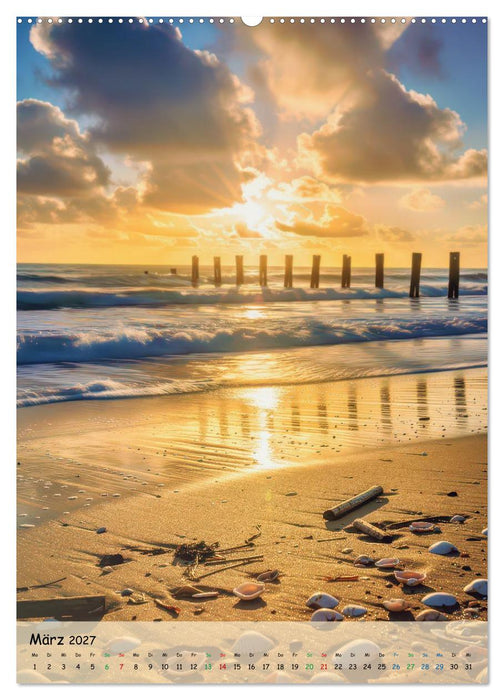 Lichtmomente am Meer (CALVENDO Premium Wandkalender 2027)