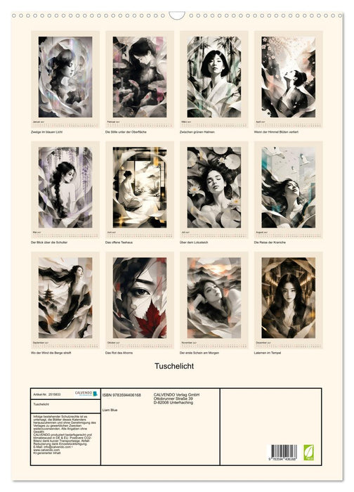 Tuschelicht (CALVENDO Wandkalender 2027)