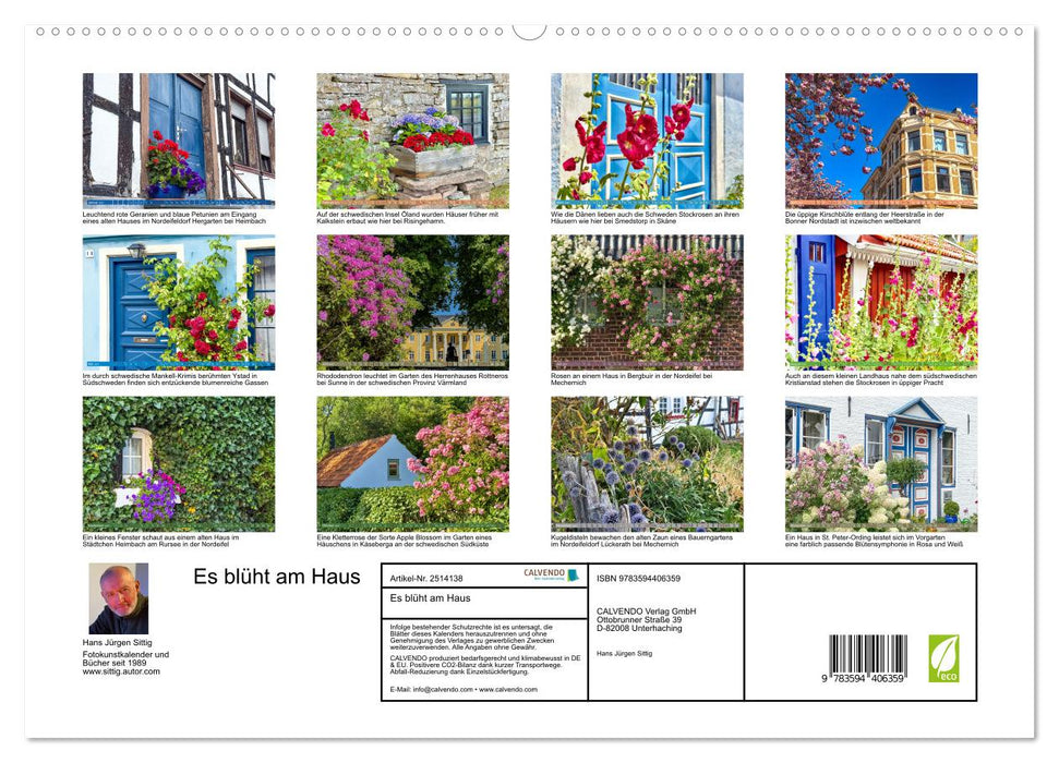Es blüht am Haus (CALVENDO Wandkalender 2027)