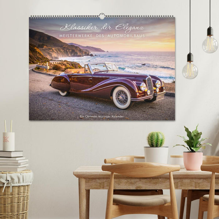 Klassiker der Eleganz - Meisterwerke des Automobilbaus (CALVENDO Wandkalender 2027)