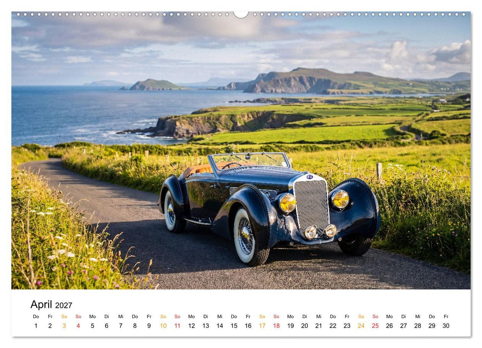 Klassiker der Eleganz - Meisterwerke des Automobilbaus (CALVENDO Wandkalender 2027)