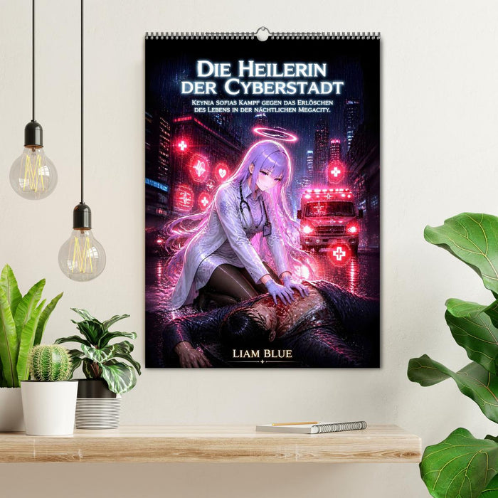 Die Heilerin der Cyberstadt (CALVENDO Wandkalender 2027)