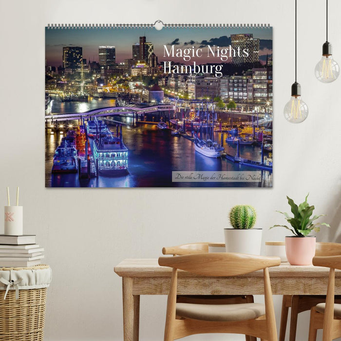 Magic Nights Hamburg (CALVENDO Wandkalender 2027)