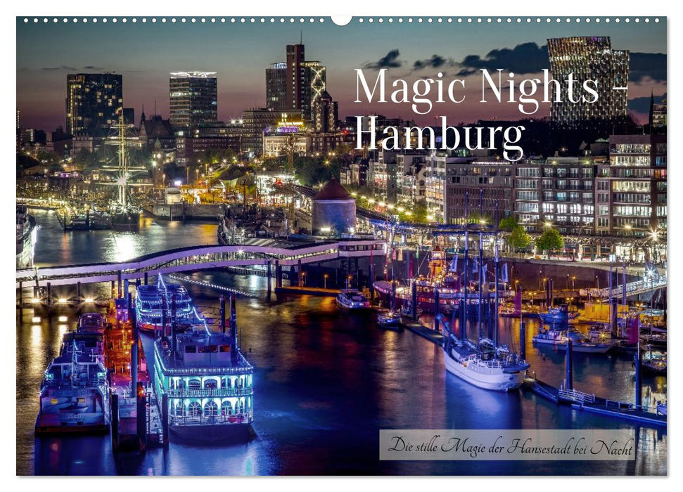 Magic Nights Hamburg (CALVENDO Wandkalender 2027)