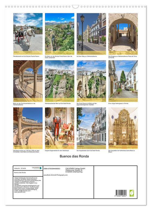 Buenos dias Ronda (CALVENDO Wandkalender 2027)