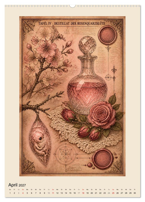Das Alchemisten-Grimoire (CALVENDO Premium Wandkalender 2027)