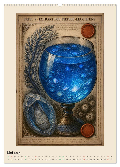 Das Alchemisten-Grimoire (CALVENDO Premium Wandkalender 2027)