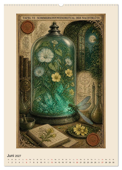 Das Alchemisten-Grimoire (CALVENDO Premium Wandkalender 2027)