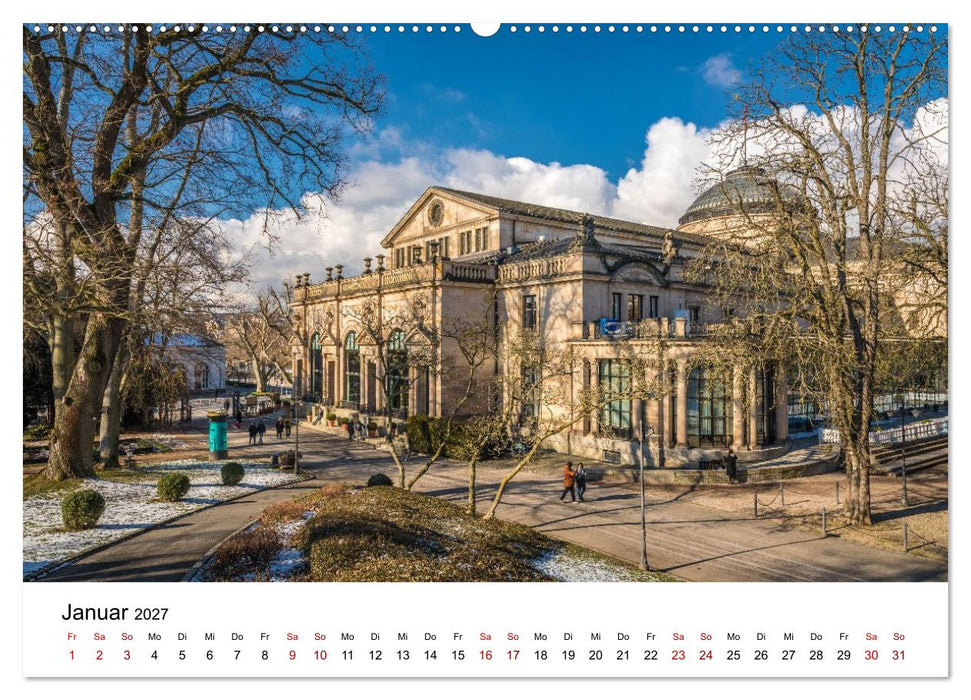 Wiesbadener Impressionen (CALVENDO Wandkalender 2027)