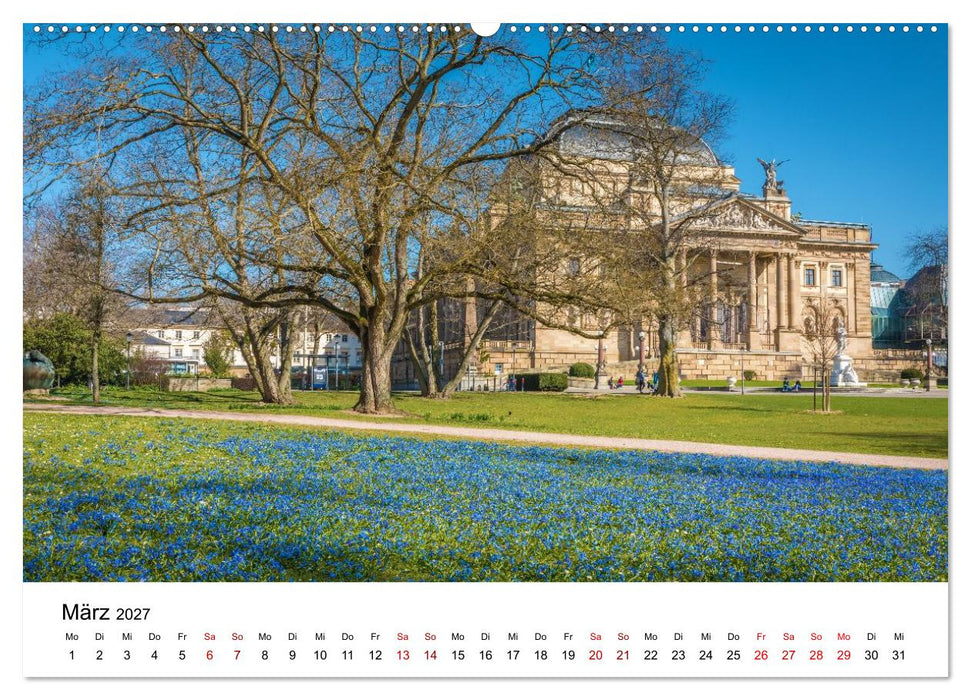 Wiesbadener Impressionen (CALVENDO Wandkalender 2027)