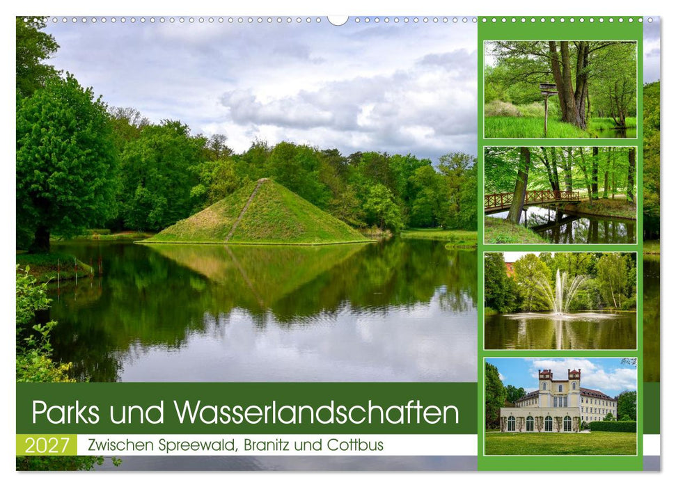 Parks und Wasserlandschaften (CALVENDO Wandkalender 2027)