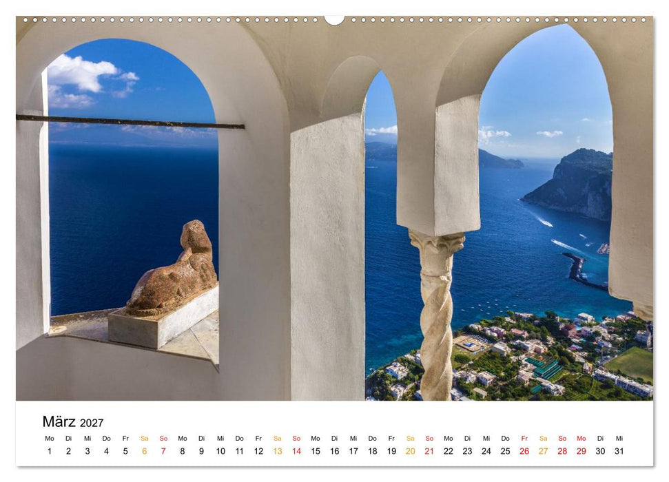 Trauminsel Capri (CALVENDO Wandkalender 2027)