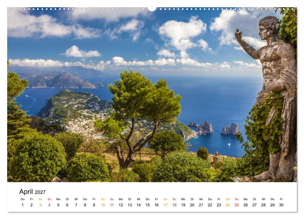 Trauminsel Capri (CALVENDO Wandkalender 2027)