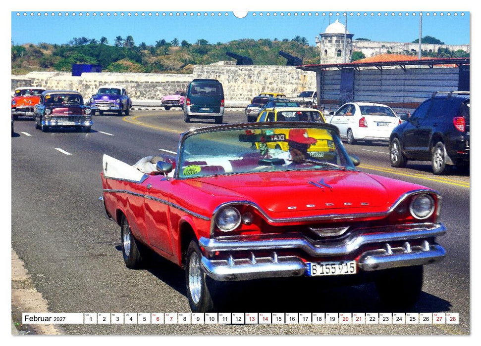Dodge 1957 - Das Spitzenmodell Custom Royal (CALVENDO Premium Wandkalender 2027)
