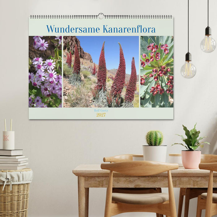 Wundersame Kanarenflora (CALVENDO Wandkalender 2027)