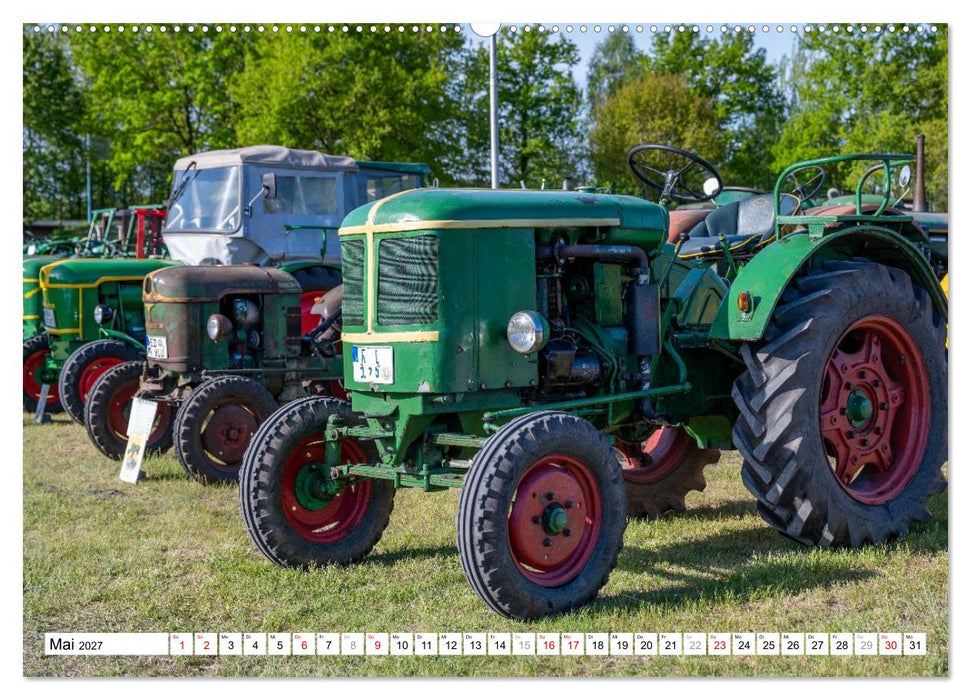 Alte Deutz Traktoren mit Charakter (CALVENDO Premium Wandkalender 2027)