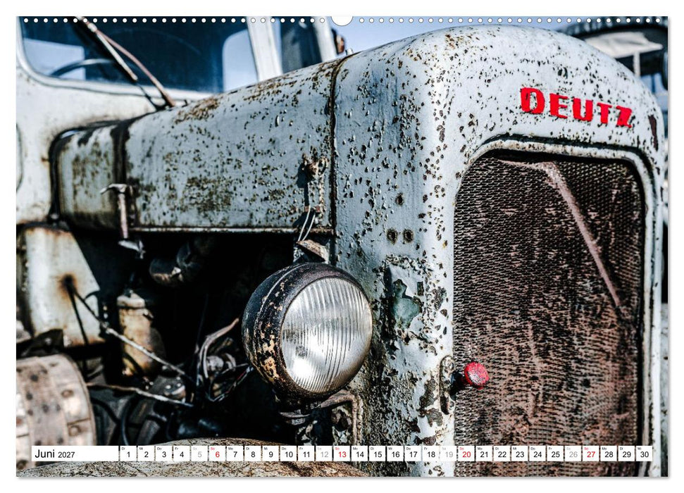 Alte Deutz Traktoren mit Charakter (CALVENDO Premium Wandkalender 2027)