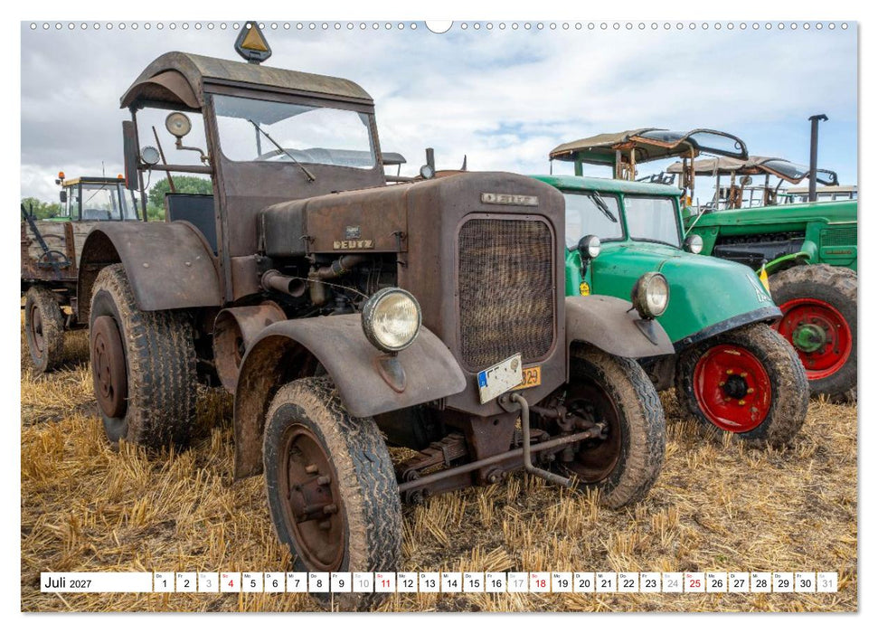 Alte Deutz Traktoren mit Charakter (CALVENDO Premium Wandkalender 2027)