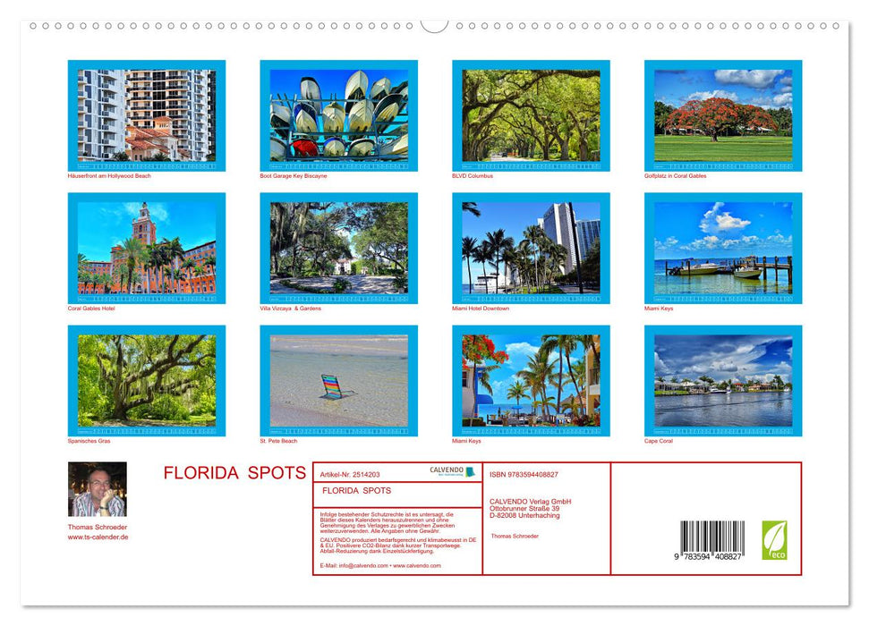 FLORIDA SPOTS (CALVENDO Wandkalender 2027)