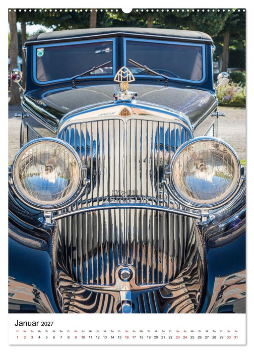 Automobile Gesichter (CALVENDO Premium Wandkalender 2027)