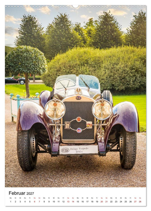 Automobile Gesichter (CALVENDO Premium Wandkalender 2027)